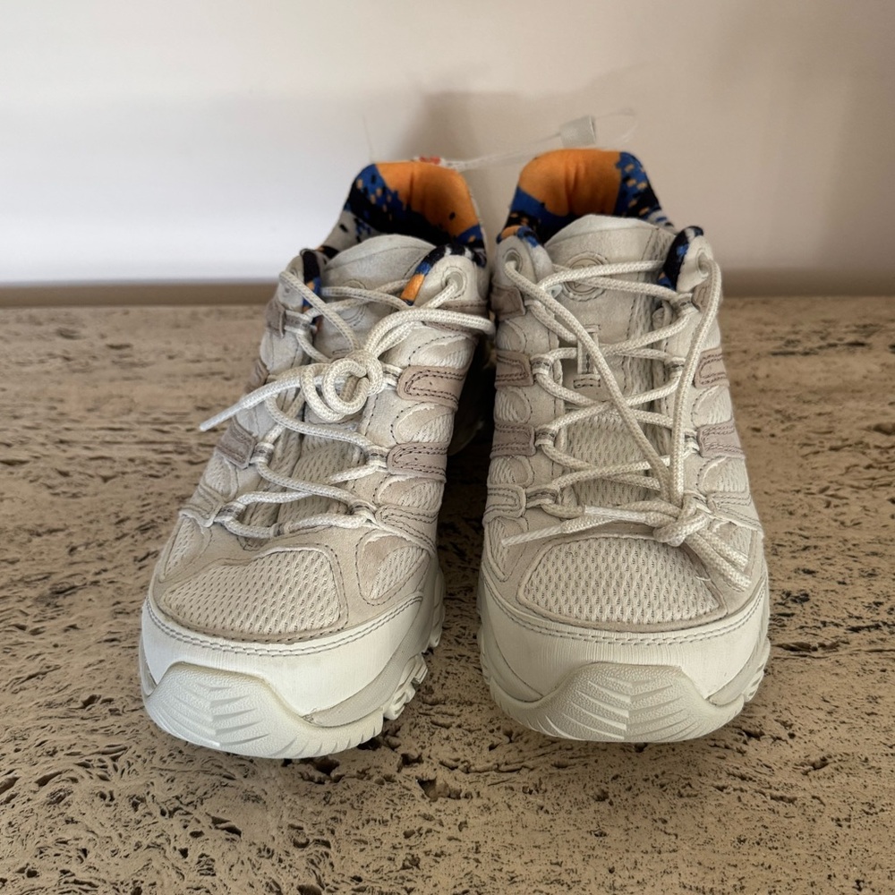 NWOB Merrell Moab 3 Flutter WMNS Beige / Khaki Hiking Shoes. Size 10. MSRP $140 - Picture 11 of 17